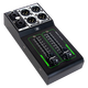 Ayin volume controller, one in and two out, passive preamp connection, mixer, MIC microphone, XLR balanced input and output, lossless sound quality, black MC400, official standard configuration