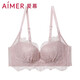 Admiration bra for women without steel rings, push-up small breasts, medium-thick, side-closed, breathable hole cup lace bra AM170611
