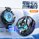 Téléphone mobile Radiateur Hot Cooling Artefact Grande zone Broadcast en direct Dédié Clissé Clip support Huawei Oppo Apple Vivo Téléphone Snap-on Fan Chicken Chicken Game Mute [Magnetic Absorption] Semi-conducteur Radiateur-Black