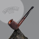沙芬（SAVINELLI）金点珍藏手工烟斗石楠木意大利进口一金点男士烟斗及配件套装礼盒 702型（无适配器 适用轻木滤芯）