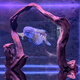 OIMG二马沉木40cm小米鱼缸造景沉木 ADA水族造景精品沉木小号小型水草 军绿色 F3890