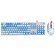 Logitech K845 Проводная механическая клавиатура G502Hero Wired Gaming Gaming Мышиная мышь полноразмерная энтузиажная клавиатура и костюм Mouse Macro Редактирование Macro Macro K845 Красная ось + G502-Yunshui Blue Sticker