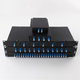 Front is fiber optic terminal box SC/FC/LC/ST full 8-port terminal box 4/12/24 core rack-type optical cable fusion box 24-port FC round head [full compatible]