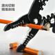 Deli crimping branch wire stripping pliers electrician pliers wire dialing pliers 7-inch stainless steel multi-functional wire cutter crimping pliers