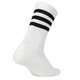 Adidas socks men's socks women's socks sports socks comfortable and breathable fitness training casual socks high-top stockings FH6628 white pair M-3942
