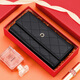 CNOLES Portefeuille féminin Long Cowhide Cow Hide Portefeuille Brand Brand Portefeuille Gift Brand Brand pour petite amie
