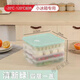 Vinoa small refrigerator special dumpling box small refrigerator special multi-layer quick-frozen dumpling box household wonton crisper mini green special small refrigerator one layer 1 cover can hold about 30 dumplings