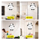 Mao Jiujiang Panda clock wall clock living room decoration cartoon simple atmosphere cute style wall hanging creative clock