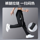Allen Burton sweatpants men's autumn straight high-elastic running trousers quick-drying loose fitness basketball training casual pants new style black-loose and quick-drying M 115-130Jin Jin equals 0.5 kg