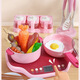 Yunya Play House Mini Küchenspielzeug Vollständiger Kinder simuliertes Kochküchenset für Mädchen Geburtstagsgeschenke Induktionskocher + Reiskocher Set [Color Box]