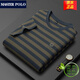 
MASTER POLO Paul T-shirt official brand luxury short-sleeved polo shirt men summer middle-aged lapel loose large size business casual military green 6195 L