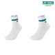 YONEX/Yonex 145134BCR/245134BCR Chaussettes de badminton Absorbant la transpiration et respirantes Trois paires de chaussettes mi-tube 245134BCR Blanches Trois paires (modèle femme) Problèmes de non-qualité, les sous-vêtements ne peuvent pas être retournés ou échangés