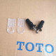 
TOTO toilet cover fixing screw bracket downhill accessories CW854 886 764SW784 718 981 Screw pair