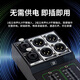 Ayin volume controller, one in and two out, passive preamp connection, mixer, MIC microphone, XLR balanced input and output, lossless sound quality, black MC400, official standard configuration