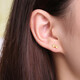 Trendy Acer Fun Bunny Bow Pure Gold Gold Earrings Women's Earrings for Girlfriend Birthday Gift Price Approximately 1.25g