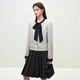 Fan Silan French small fragrant jacket for women's spring 2024 new super beautiful short top 23FS14701 mixed style L