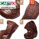 Cartelo Summer Leather Mother Chaussures en cuir véritable semelle douce semelle des femmes confortables chaussures creux respirantes d'âge moyen et âgés creux en mailles sandales féminines 2 681