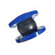 Ouoetyxmsj Flansch Gummi Weichanschläge 9766 Einkugel Gummi Flexible Verbindung DN40 50 100 bis DN300 Flansch Gummi Weichanschläge DN65 = 2,5 Zoll 9