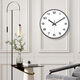 Made in Tokyo, Zhishi series wall clock clock wall clock living room 2025 new quartz clock 30cm star black