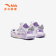Anta Children's Sandals Girls Beach Shoes 2025 Summer New Baotou Breathable and Comfortable Student Frame Shoes Anta White/Pearl Pink/Silver-1 31