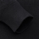
Dancing with the wolf [100% wool] sweater for men autumn and winter fashion simple skin-friendly men's long-sleeved cardigan sweater 001 black M 170/88A