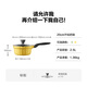 Beiding (Buydeem) small milk pot and food supplement pot, baby non-stick pot, baby cooking noodles, hot milk, boiled eggs, hot oil, small pot for one person, small goose yellow, non-stick milk pot 20cm