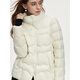 Ventilateur Silan Short Thin Down Veste pour les femmes en automne et hiver 2024 Nouvelle veste matelassée simple et à la mode 14099 Polar Black XS