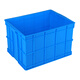 Xingyun -Plastikumsatzkasten, Teile und Materialkasten, Lager- und Finishing -Zubehör, Gummikorb Rechteckkasten, 690*450*150 mm blau anpassbar