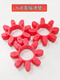 XMSJ coupling buffer pad air compressor octagonal coupling glue coupling rubber plum gasket plum gasket GR283842 GS3880*38*18 solid
