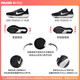 Nike NIKE running shoes men's shock-absorbing Pegasus 41 PEGASUS 41 sneakers FD2722-002 black and white 42.5