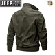 JEEP SPIRIT二战外套男德国美军男士外套德军夹克二战复古飞行员 薄款 9903军绿色 90-115斤 建议 M