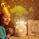 [90% neuf] Kuromi Big Dog Dog Sanrio Dream Projecteur Lampar Girl Birthday Gift Music Box Starry Sky Light Night Light Children's Toys