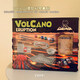 Kabaoduo Science Small Experiment Vulkan Eruption Wissenschaft Experiment Materialslim Slime Kinder handgefertigtes Spielzeug Schülergeschenk Vulkan Eruption Experiment Set AT702