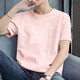 耐克（NIKE）短袖T恤男士2025夏季新款运动服针织透气半袖圆领休闲上衣半袖 纯棉AR4999-686粉色 XL 建议身高175-180体重140-160斤