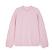 Sketch Vêtements pour hommes 2025 Printemps et d'été Nouveau cou rond Couleur de couleur solide Pullage à manches longues Silhouette lâche 9p1414970 687 Rose clair M M