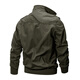 
Military fan supplies outdoor jacket men's autumn and winter pure cotton washing stand collar pilot cotton coat jacket large size plus velvet thickened middle-aged and young special forces tactical clothing 9903 camouflage color (thin style) 150-165Jin [Jin equals 0.5 kg] Suggestion 2XL