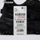 Fila Fusion Fila Modemarke Harte Süßigkeiten Männer Schuhe Winter dicker Sohle Erhöhung Schuhe Sneaker Schwarz Daddy Schuhe Auto Schwarz/Schwarz-SB 40.5