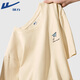 Warrior Pure Cotton 220G Camiseta Summer de manga corta Summer 2025 Avión de papel de algodón de peso pesado