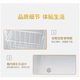 志高（CHIGO）冰柜商用家用两用卧式大容量全冷冻冷藏冰箱双箱单温双温一级能效省电升级铜管超市岛柜顶开门低音 728L |  铜管制冷 | 数显温控