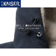 Caeser (KAISER) whole mink men's parka men's mink coat mink sleeve fur official clothing men's Nickelode business jacket silver blue mink + mink sleeve XL (175) Suitable for weight 130-145 Jin [Jin equals 0.5 kg]