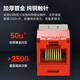 PANDUIT 泛达插座网口网络面板超五类六类超六类免打线模块非屏蔽RJ45网线平口斜口86型 六类非屏蔽模块 橘色CJ688TGOR