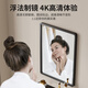 Bobby countertop basin small apartment ceramic wash basin wash basin single basin balcony wall-mounted simple sink mirror bracket 4837 basin + single-layer bracket + faucet set