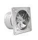Gujia large suction stainless steel exhaust fan bathroom kitchen fume toilet indoor window ventilation fan white 8 inch opening 200mm