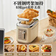 JCZS German quality toaster fully automatic home breakfast machine heating sandwich small stainless steel beige upgraded with grill