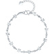 Saturday Fortune PT950 platinum bracelet for women, winter intention, birthday gift B0712784, about 3.58g 16+3cm