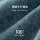 
Fan Silanen College Style Denim Skirt Women's 2024 New Summer A-line High Waist Short Skirt 24FS12171 Denim Blue L