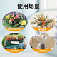 Devodo flower arrangement mud green * 12 pieces gardening supplies flower basket foam flower mud flower mud dry flower mud absorbent sponge