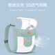 Aiyuanmei (aiyuanmei) baby strap baby out for simple front and rear dual-purpose front-held lightweight newborn baby-carrying artifact liberates hands Mint green breathable double net