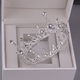 Bai Qixin crown tiara full circle birthday headband children's crystal crown performance coming of age ceremony proposal and certificate headdress color-full circle