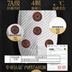 
AGINCE brand men's underwear for boys modal cotton magnet boxer 7A antibacterial boxer shorts luxury gift boxer [magnet 7A antibacterial] 831+832+833 / 3 strips 3XL (150-170Jin [Jin equals 0.5 kg])